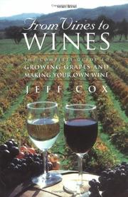 Cover of: From vines to wines by Cox, Jeff