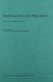 Cover of: Westfalen und Preussen: Integration und Regionalismus