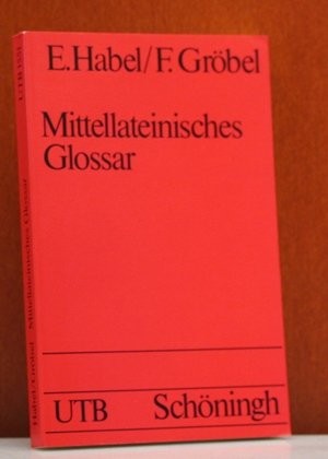 Mittellateinisches Glossar. by Sigmund Freud