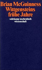 Cover of: Wittgensteins frühe Jahre (suhrkamp taschenbuch wissenschaft)