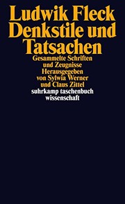 Cover of: Denkstile und Tatsachen