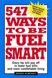 Cover of: 547 Ways to Be Fuel Smart