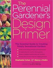 Cover of: The Perennial Gardener's Design Primer