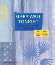 Cover of: Sleep Well Tonight (Self-Indulgence Series)