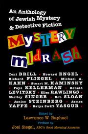 Cover of: Mystery Midrash: An Anthology of Jewish Mystery & Detective Fiction