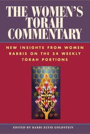 The Women's Torah Commentary by Elyse Goldstein