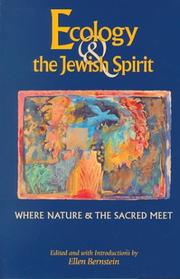 Cover of: Ecology & the Jewish Spirit: Where Nature and the Sacred Meet