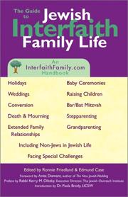 Cover of: The Guide to Jewish Interfaith Family Life : An Interfaithfamily.com Handbook