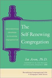 Cover of: The Self-Renewing Congregation by Isa Aron, Isa Aron