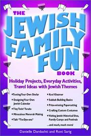 Cover of: The Jewish Family Fun Book by Danielle Dardashti, Roni Sarig