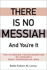 Cover of: There Is No Messiah and You're It by Robert N. Levine