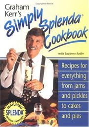Cover of: Graham Kerr's Simply Splenda Cookbook