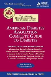 Cover of: American Diabetes Association Complete Guide to Diabetes by American Diabetes Association