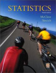 Statistics by James T. McClave, Terry Sincich, William Mendenhall