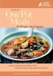 Cover of: One Pot Meals for People with Diabetes by Ruth Glick, Nancy Baggett