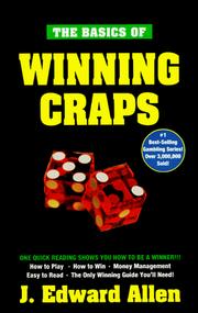 Cover of: The basics of winning craps by J. Edward Allen