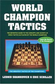 Cover of: World Champion Tactics (World Champion Series)