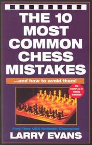 Cover of: 10 Most Common Chess Mistakes...And How To Fix Them