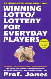 Cover of: Winning lotto/lottery for everyday players