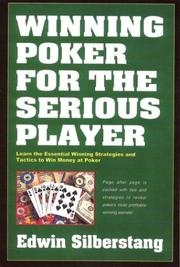 Cover of: Winning poker for the serious player