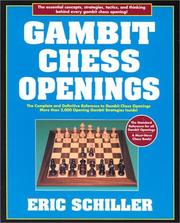 Cover of: Gambit Chess Openings