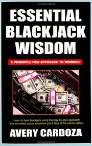 Cover of: Essential Blackjack Wisdom by Avery Cardoza