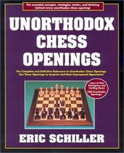 Cover of: Unorthodox Chess Openings (Cardoza Publishing's Essential Opening Repertoire Series)