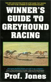 Cover of: Winner's Guide to Greyhound Racing