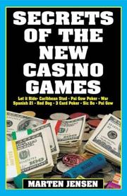 Cover of: Secrets of the New Casino Games | Marten Jensen