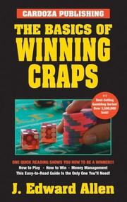 Cover of: The Basics of Winning Craps, 5th Edition (Basics of Winning) by J. Edward Allen