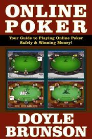 Cover of: Online Poker by Doyle Brunson