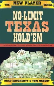 Cover of: No-Limit Texas Hold'em by Tom McEvoy, Brad Daugherty