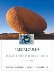 Cover of: Precalculus by Michael Joseph Sullivan Jr.