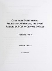 Cover of: Crime and punishment | Nader Hasan