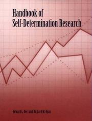 Cover of: Handbook of self-determination research by Edward L. Deci & Richard M. Ryan, editors.