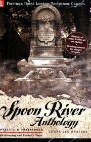 Cover of: Spoon River Anthology by Edgar Lee Masters