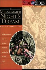 Cover of: A Mid Summers Night's Dream by William Shakespeare