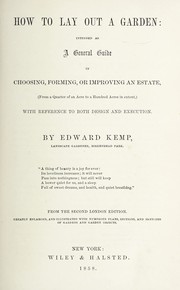 Cover of: How to lay out a garden by Edward Kemp