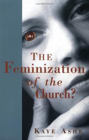 Cover of: The feminization of the church?