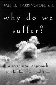 Cover of: Why do we suffer? by Daniel J. Harrington