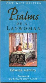 Cover of: Psalms of a laywoman by Edwina Gateley