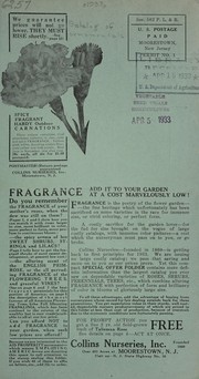 Cover of: Fragrance | Pleasant Valley Nurseries