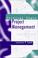 Cover of: Critical chain project management