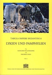 Cover of: Lykien und Pamphylien by Hansgerd Hellenkemper