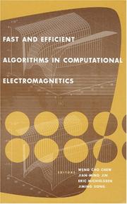 Cover of: Fast and Efficient Algorithms in Computational Electromagnetics (Artech House Antennas and Propagation Library) | 