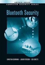 Cover of: Bluetooth Security (Artech House Computer Security Series)