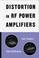 Cover of: Distortion in Rf Power Amplifiers (Artech House Microwave Library)