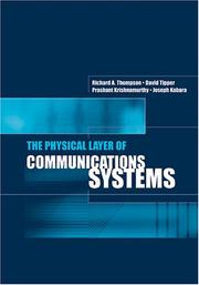 Cover of: The physical layer of communications systems