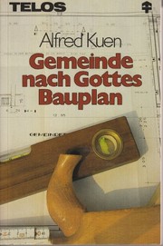 Cover of: Gemeinde nach Gottes Bauplan
