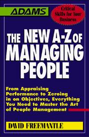 Cover of: The new A-Z of managing people